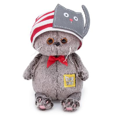 Кот Басик BABY в шапочке с котиком мягкая игрушка от интернет-магазина Континент игрушек