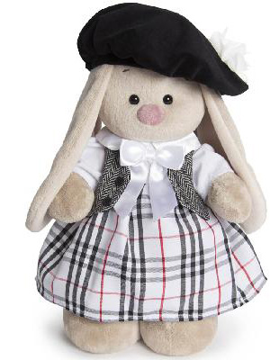 Зайка Ми Оксфорд девочка 25 см от интернет-магазина Континент игрушек