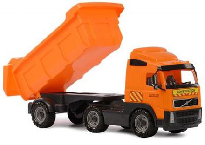 Автомобиль самосвал "Вольво" самосвал с полуприцепом  59х19х24,5 см  от интернет-магазина Континент игрушек
