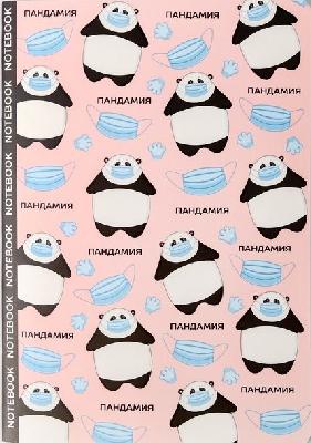 Блокнот - перевертыш "ПАНДАмия", 32 листа от интернет-магазина Континент игрушек