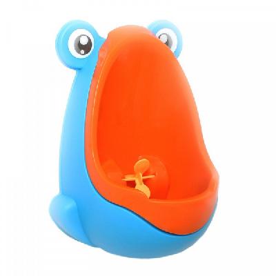 Писсуар для мальчиков Лягушка с прицелом, голубой