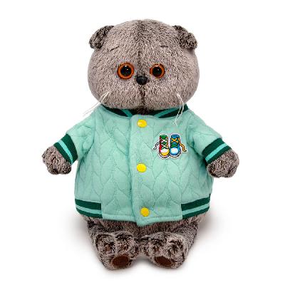 Кот Басик в бомбере 19 см мягкая игрушка от интернет-магазина Континент игрушек