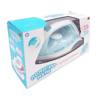Помогаю маме. Бытовая техника. Утюг, со световыми и звуковыми эффектами от интернет-магазина Континент игрушек