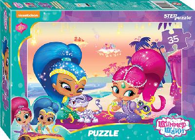 Мозаика "puzzle" 35 "Шиммер  и Шайн" (Никелодеон), арт. 91167 от интернет-магазина Континент игрушек