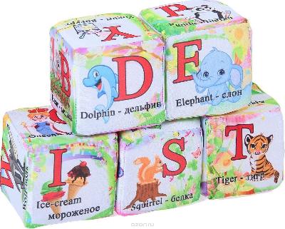 Антистресс Кубики Англ алфавит от интернет-магазина Континент игрушек