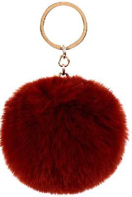 Брелок шар меховой