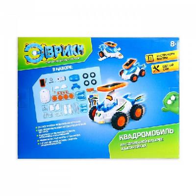 ЭВРИКИ Электронный конструктор "Квадромобиль" 3 в 1, на солнечной бат, № SL-01657   3550077 от интернет-магазина Континент игрушек