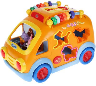 Автобус 7450 логич. на батар в/к (Расти малыш) (RU) 7450