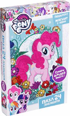 Пазл 24эл. +фигурка с магнитиком.Пинки Пай., арт. 03421 от интернет-магазина Континент игрушек