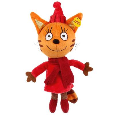 Три Кота Карамелька мягкая игрушка Мульти-Пульти 279284