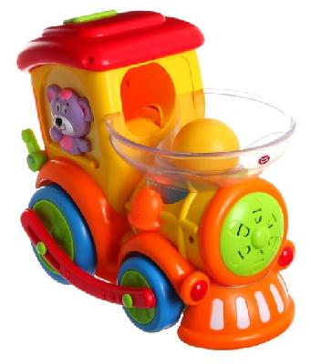 Паровозик 7449 логич. на батар. (Расти малыш) в/к (RU) 7449