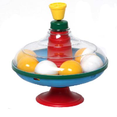 Юла большая с шариками d=16см