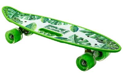 Скейтборд пенни борд с ручкой от интернет-магазина Континент игрушек