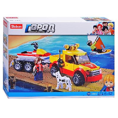 Конструктор M38-B0672 "Город" (172 дет.), арт. 38-0672 от интернет-магазина Континент игрушек