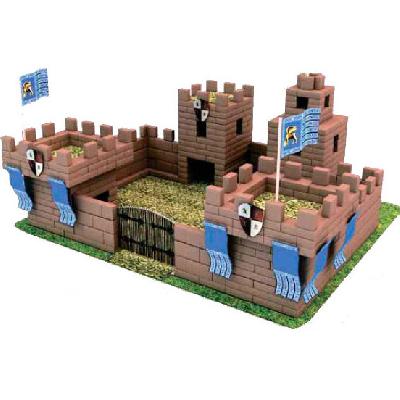 Констуктор из кирпичиков. Крепость 600 деталей от интернет-магазина Континент игрушек