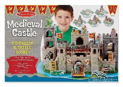 Пазл 3D "Рыцарский замок" от интернет-магазина Континент игрушек