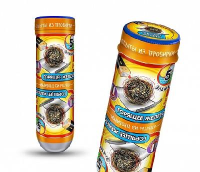 Набор для экспериментов. Опыты из пробирки. Горящее железо от интернет-магазина Континент игрушек