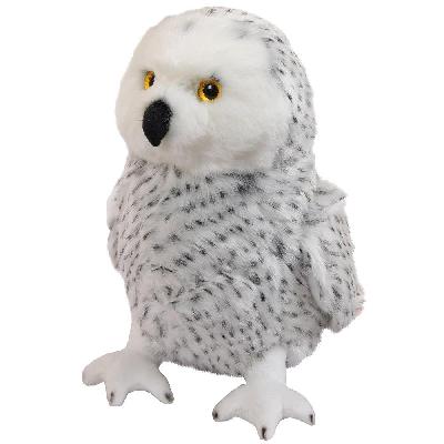В дикой природе. Сова белая, 25 см игрушка мягкая