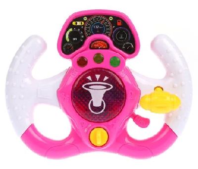 Руль Гоночная игра, свет, звук, эл.пит.2*AA не вх.в комплект от интернет-магазина Континент игрушек