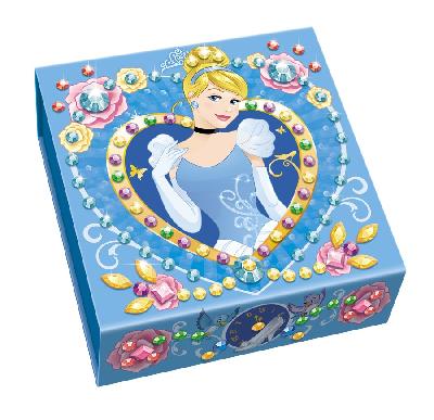 Шкатулка со стразами "Золушка" 217 страз, (150х150) Дисней от интернет-магазина Континент игрушек