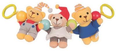 Подвеска для коляски Canpol Babies Мишка, мягкая