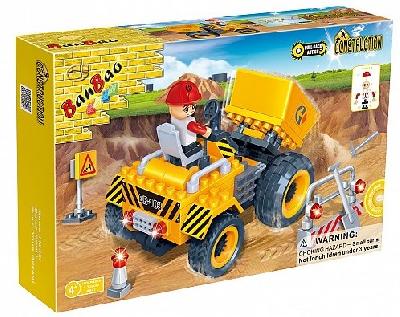Конструктор Строительная техника, 103 деталей,  Banbao (Банбао) от интернет-магазина Континент игрушек