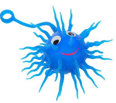 Игрушка пушистая резиновая Волосатик от интернет-магазина Континент игрушек