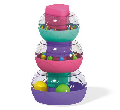 Пирамидка логическая "Озорной фонтанчик"