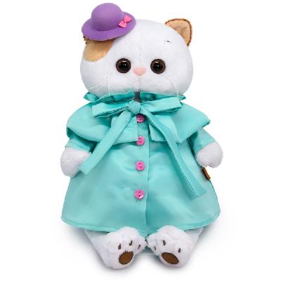 Кошка Ли-Ли в плаще и шляпке 27 см мягкая игрушка от интернет-магазина Континент игрушек