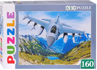 Artpuzzle. Пазлы 160 элементов. САМОЛЕТ В НЕБЕ от интернет-магазина Континент игрушек
