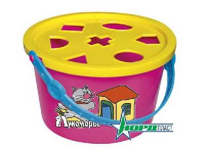 Сортер ведерко в сетке