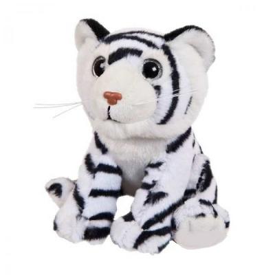 В дикой природе. Тигренок Бенгальский белый, 15 см игрушка мягкая