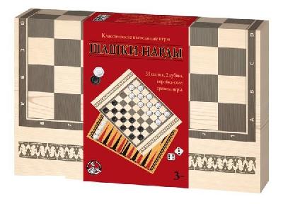 Игра настольная. Шашки-нарды от интернет-магазина Континент игрушек