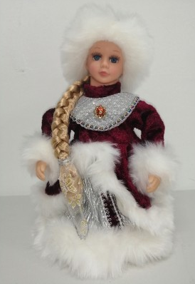 Снегурочка музыкальная 19В703-12 от интернет-магазина Континент игрушек