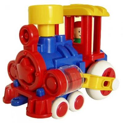 Паровозик Ромашка (Детский сад) 20,5 см. от интернет-магазина Континент игрушек