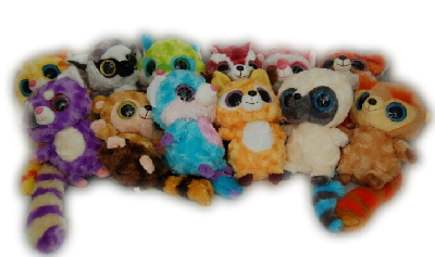 Глазастик на веревке 16см