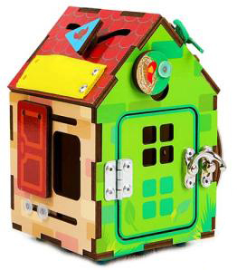 Игра развивающая "Бизи-домик"