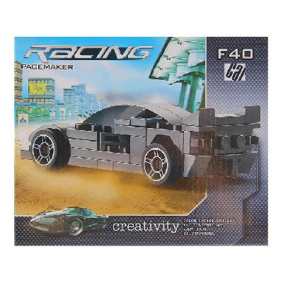 Конструктор блочный "Гонки", с инерционным механизмом, МИКС 2588850 от интернет-магазина Континент игрушек