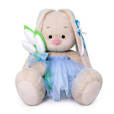 Мягкая игрушка Зайка Ми с тюльпанами малый от интернет-магазина Континент игрушек