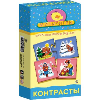 Игра настольная. МИ. Контрасты. от интернет-магазина Континент игрушек