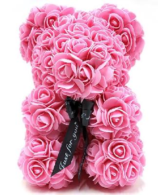 Медведь из роз 23 см