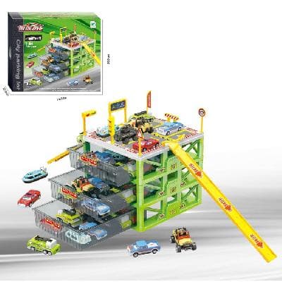 Парковка "Паркинг", 6 метал.машин   3576224 от интернет-магазина Континент игрушек