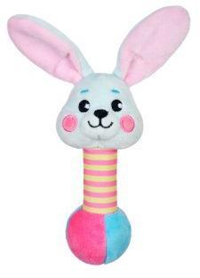 Погремушка со звуком "Зайка"