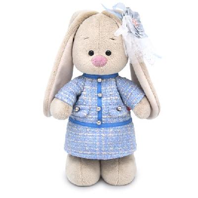 Зайка Ми в голубом платье в клетку (малый) от интернет-магазина Континент игрушек
