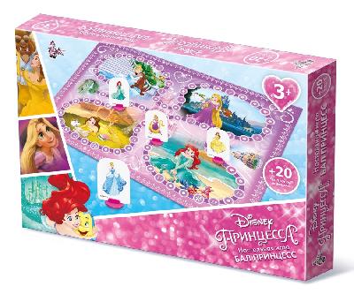 Игра ходилка Балл принцесс от интернет-магазина Континент игрушек