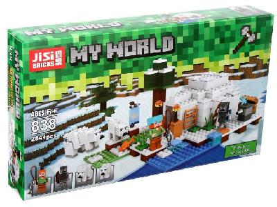 Конструктор Мой мир "Ледяной дом" 284 детали  5208261 от интернет-магазина Континент игрушек