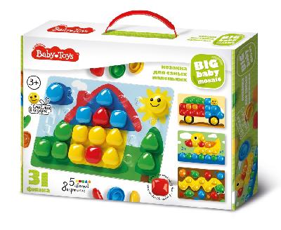 Мозаика для самых маленьких BABY TOYS d40/5 цв/31 эл