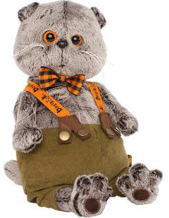 Басик в штанах с подтяжками 22 см от интернет-магазина Континент игрушек