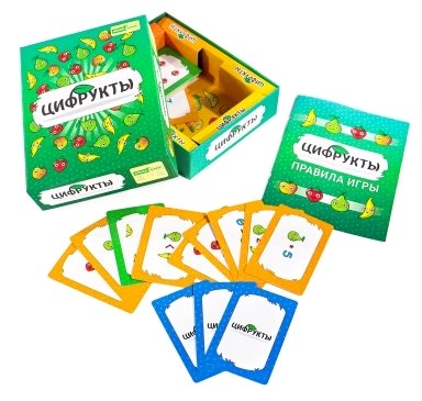 Обучающая, тактическая игра "Цифрукты" от интернет-магазина Континент игрушек