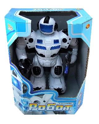 Робот эл/мех со светом и звуком с подвижными руками и ногами от интернет-магазина Континент игрушек